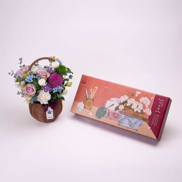 꽃집청년들,계절 꽃바구니+정관장 감사청편