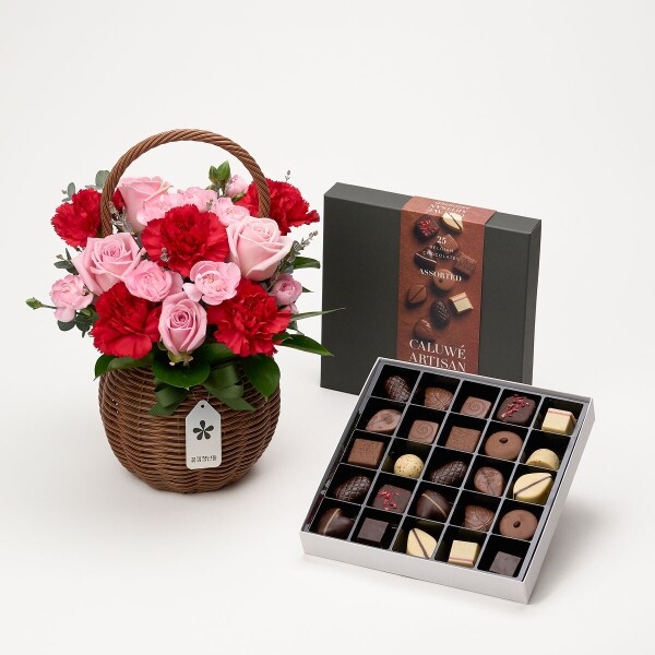 꽃집청년들,어버이마음+칼루위 초콜릿 25구