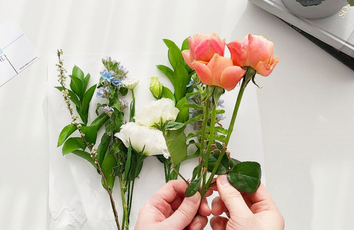 컨디셔닝 하는 모습